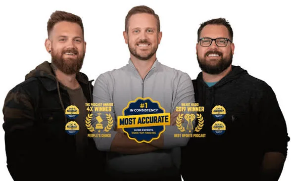 The three hosts together